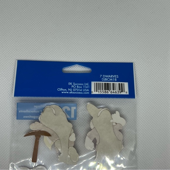 NWT EK Success Jolee’s Disney Snow White Seven Dwarfs Dimensional Sticker - Picture 6 of 6